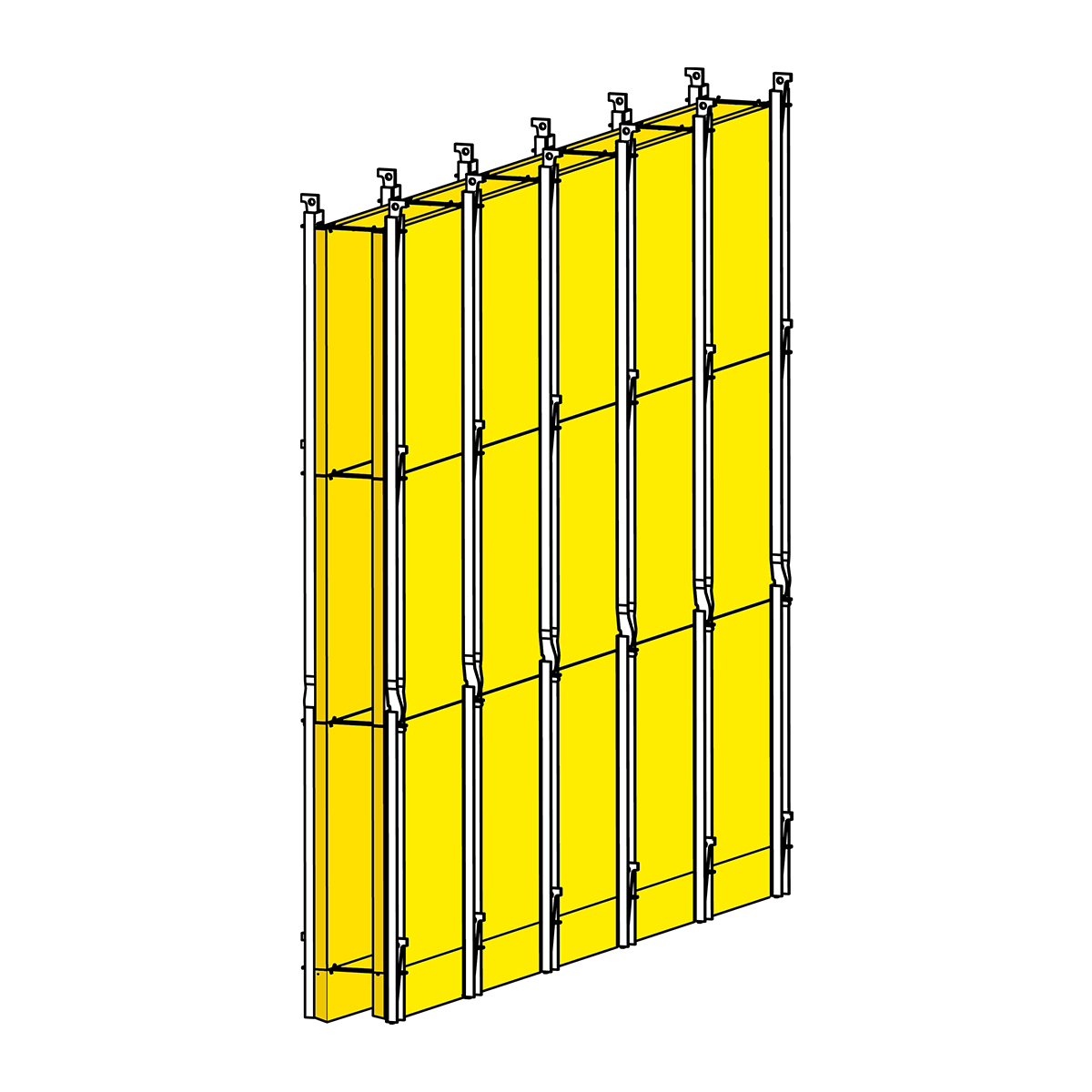 H20 timber-beam wall formwork