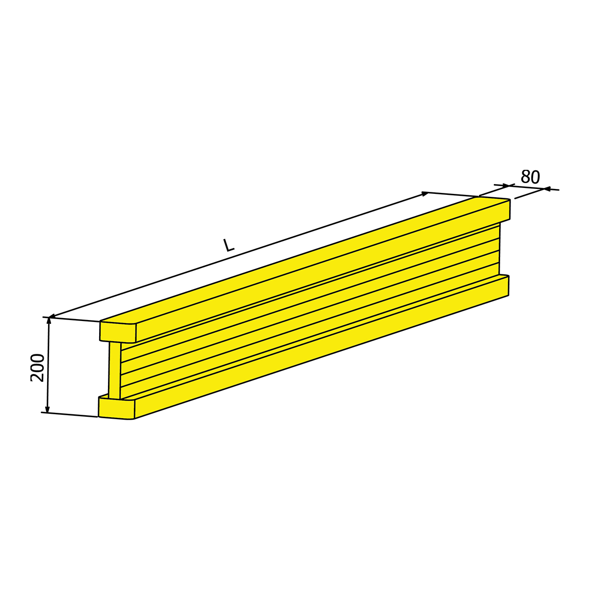 Cassaforma con travi in legno H20 — 2
