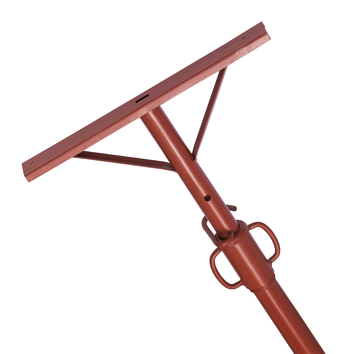 Steel shoring prop with cross head