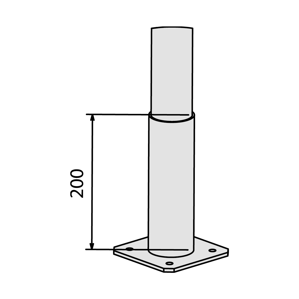 Puntello per edilizia EN 1065 — classe C — 4