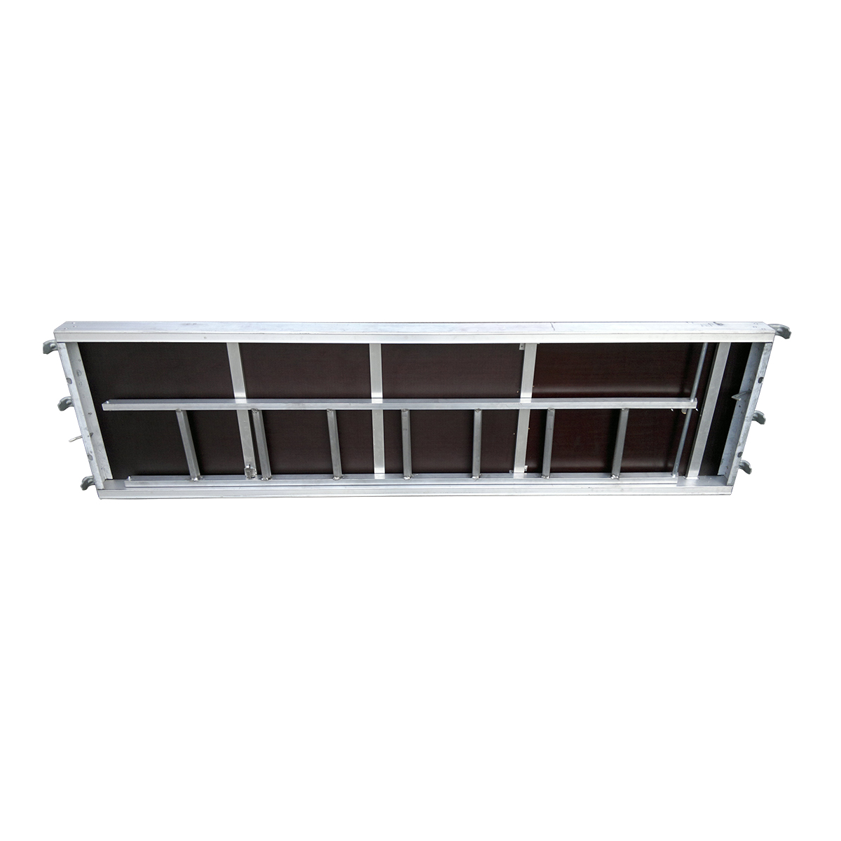 Aluminium access deck with integrated ladder — 2