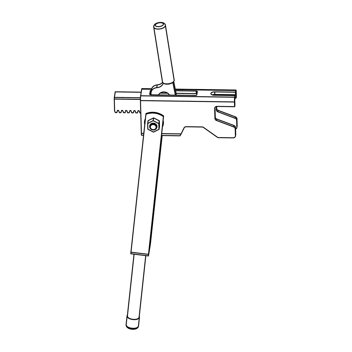 Tensioner for spring clamp